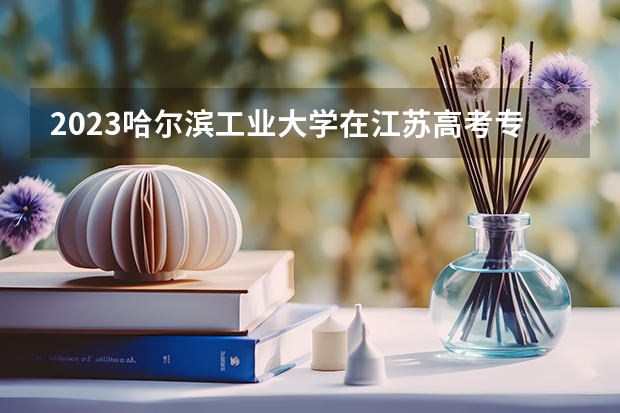 2023哈尔滨工业大学在江苏高考专业计划招生多少人