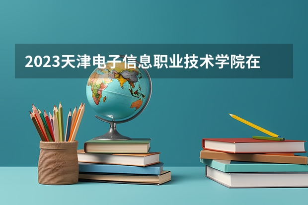 2023天津电子信息职业技术学院在江苏高考专业计划招生多少人